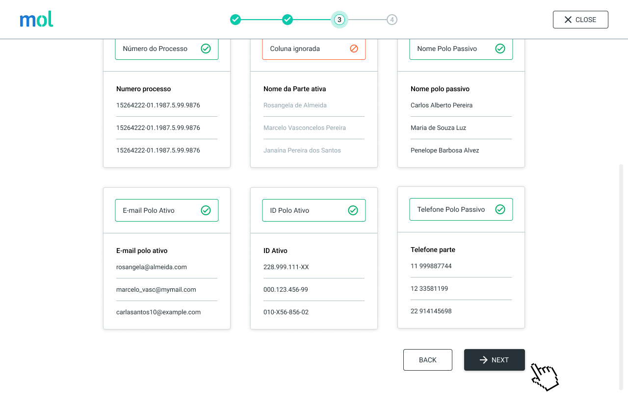 A interface de um sistema